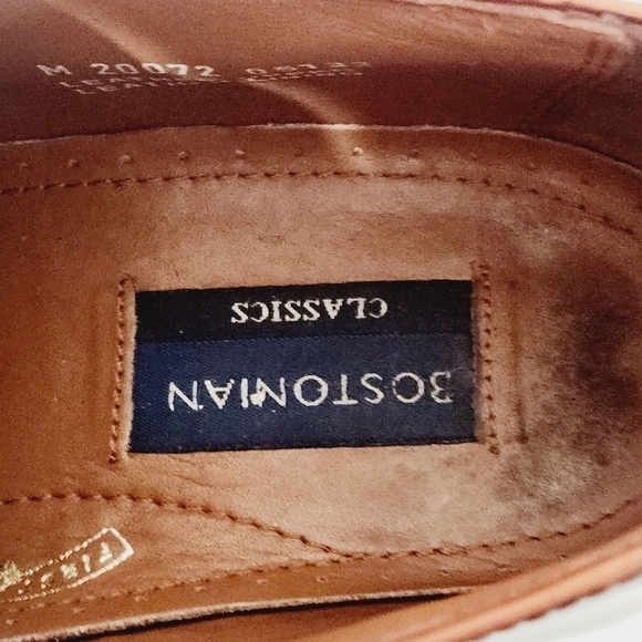 BOSTONIAN Classic Brownish Red Leather Oxfords Size 10M main image 9